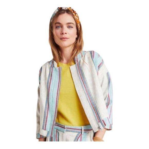 #153 ATHROTHPOLOGIE DRA LOS ANGLES cropped jacket - Picture 1 of 8
